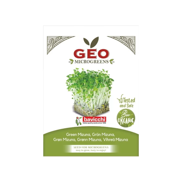 Semena japonske gorčice za kaljenje – Ekološka 15 g Geo