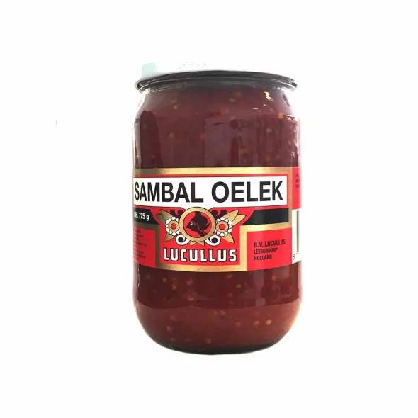 Lucullus Sambal Oelek pasta iz čili paprik v kozarcu, 725 g.