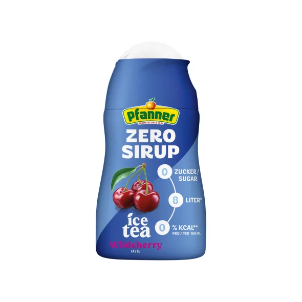 Sirup Divja češnja – Brez sladkorja 57 ml Pfanner