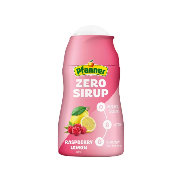 Sirup Malina & Limona – Brez sladkorja 57 ml Pfanner
