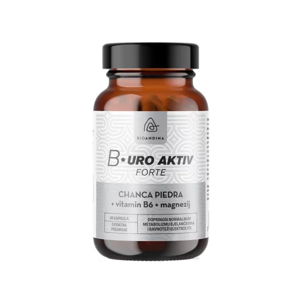 Bioandina B-Uro Aktiv v pakiranju 60 kapsul.