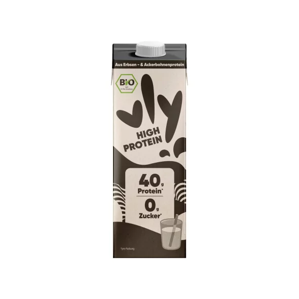 Vly ekološki beljakovinski napitek iz graha in boba v tetrapaku, 1000 ml.