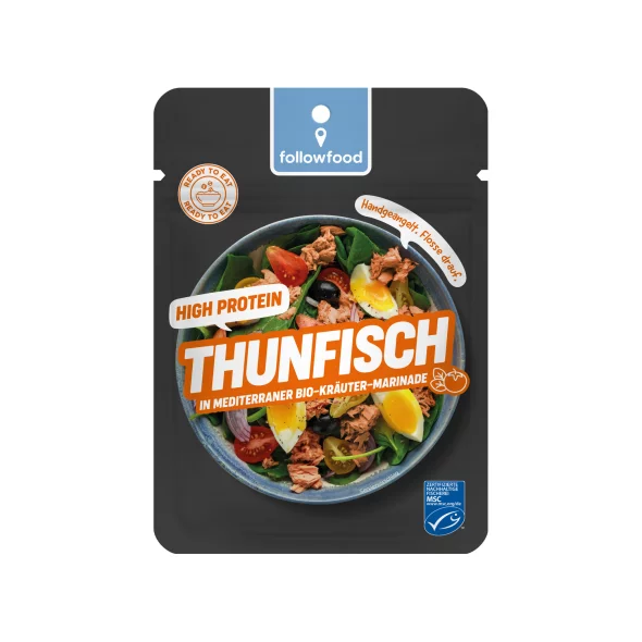Tuna v mediteranski marinadi – 100 g Followfood