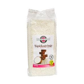 Naturmind tapioka perle v prozorni plastični embalaži, 500g.