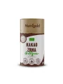 Nutrigold ekološka zdrobljena kakavova zrna v rjavi embalaži, 200g.