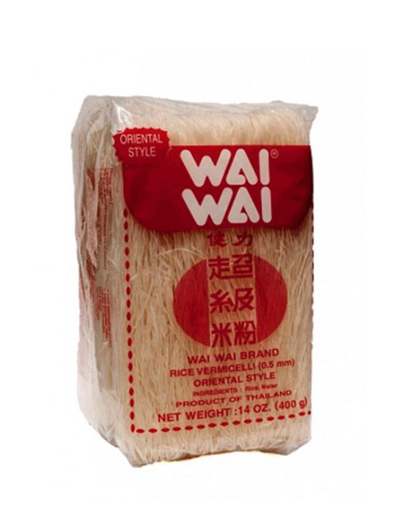 Wai wai riževi rezanci tanki vermicelli v embalaži 500g