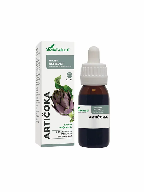 Soria Natural Artičoka kapljice 50 ml