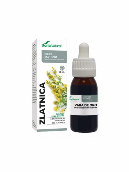 Soria Natural naravni izvleček navadne zlate rozge v steklenički, 50ml.