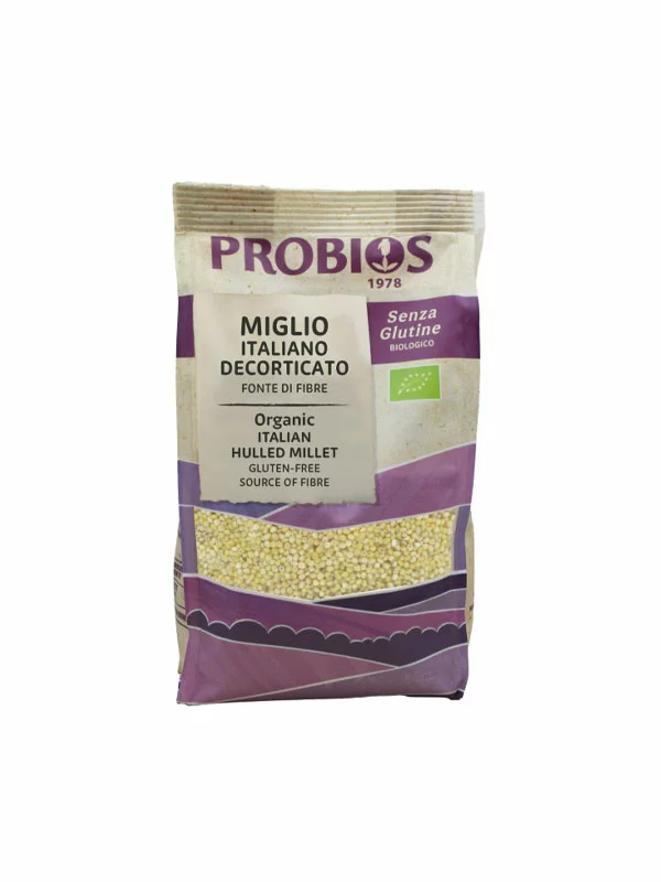 Probios ekološka prosena kaša v plastični embalaži, 400g.