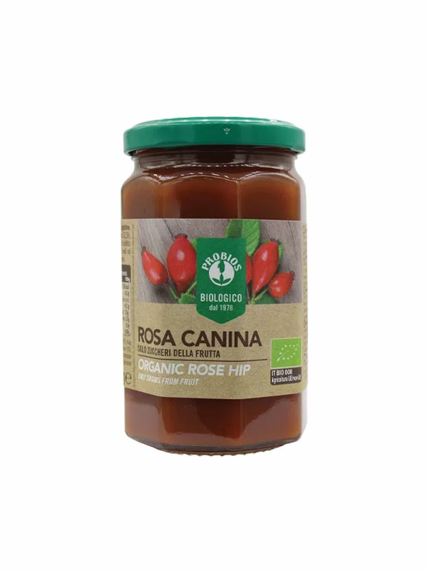 Probios ekološki šipkov namaz brez glutena v kozarcu, 330g.