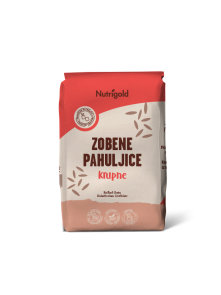 Nutrigold ovseni kosmiči v rjavi papirnati embalaži, 750g.