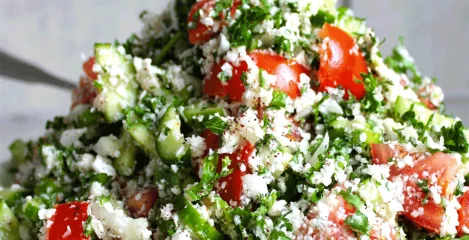 Tabbouleh solata - zdrava solata in Libanona, ki jo morate poskusiti