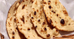 Roti - indijski krehek iz čičerike in kurkume