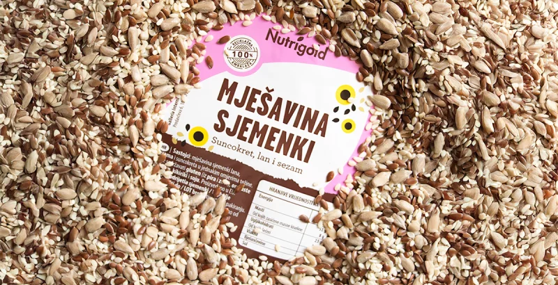 Mešanica zdravih semen – za boljše kuhanje in boljše zdravje