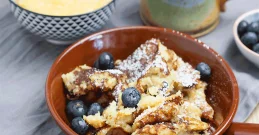Bolj zdrava različica tradicionalne avstrijske sladice "kaiserschmarrn"