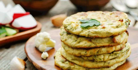 Cvetačne tortilje- zdrav,paleo nadomestek kruha