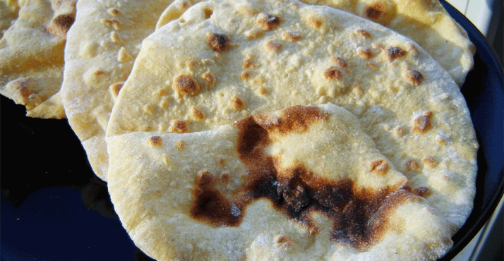 Chapati - brezkvasni kruh ki je največja uspešnica v ayurvedski kuhinji