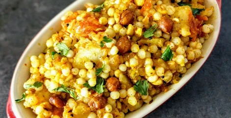 Sabudana Khichdi - zdrav "street food"