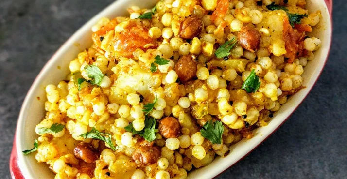Sabudana Khichdi - zdrav "street food"