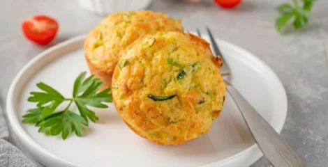 Mini veganske frittate s tofujem - odličen beljakovinski prigrizek
