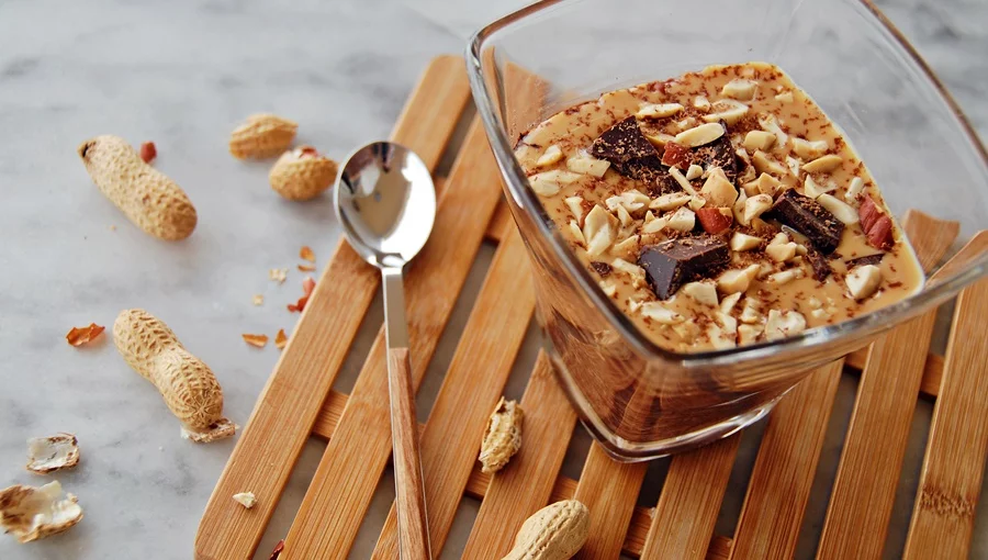 Snickers chia puding