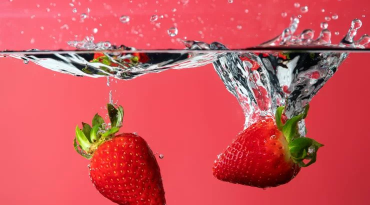 Uživanje jagod za kozmetične in estetske namene