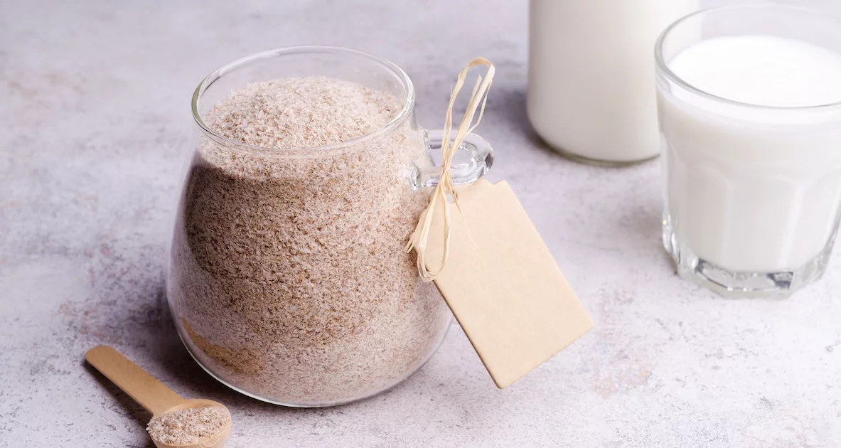 Očistite črevesje s psyllium kosmiči in jogurtom
