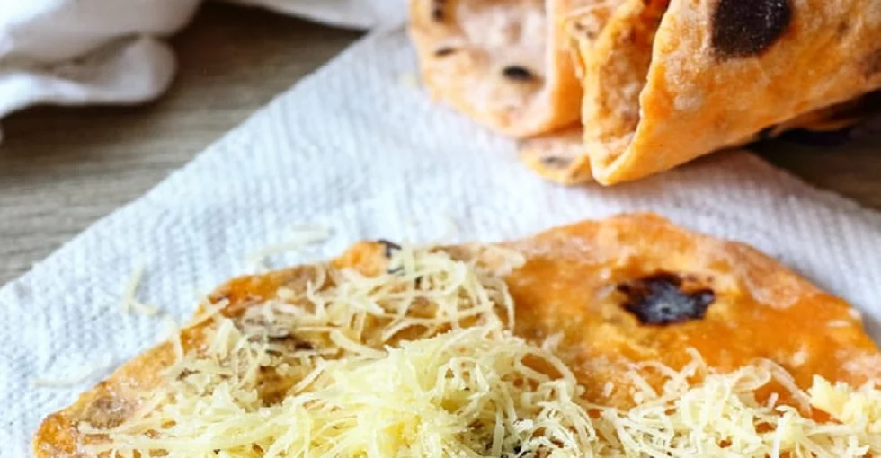 Flatbread kruhki iz sladkega krompirja iz samo 2 sestavin