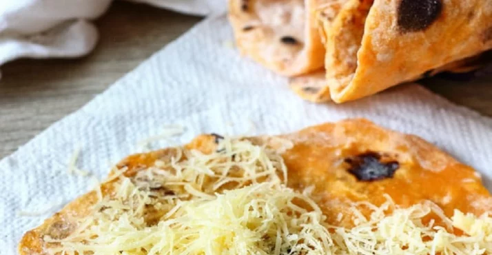 Flatbread kruhki iz sladkega krompirja iz samo 2 sestavin