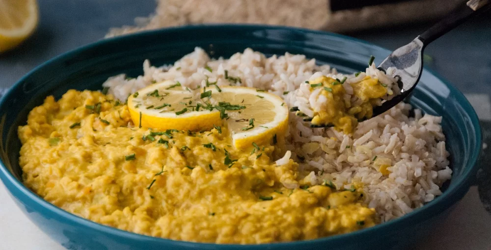 Curry leča - odlična, zdrava omaka za riž