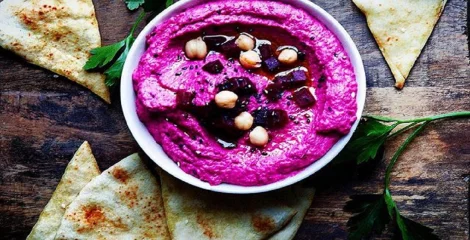 Zdrav in vesel - takšen je humus iz rdeče pese