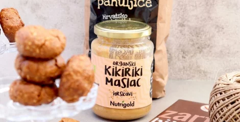 Hrustljavi piškoti z arašidovim maslom