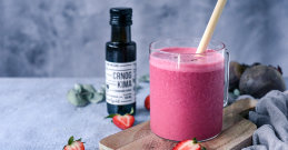 Pripravite smoothie z oljem črne kumine za močno odpornost!