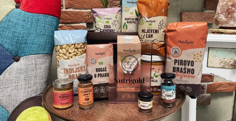 Kakšno priznanje! Nutrigold je najboljša blagovna znamka zdrave hrane na Hrvaškem!