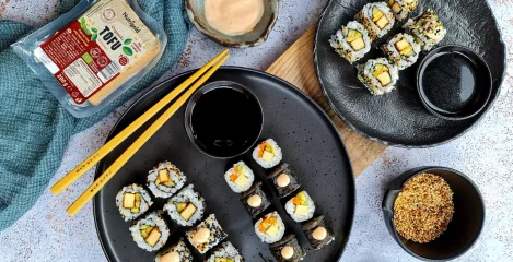 Zagriznite vege suši in za nekaj minut odpotujte na Japonsko