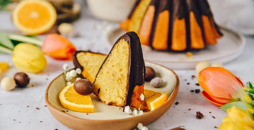 Jaffa kuglof - praznična sladica, ki za seboj ne pušča niti ene drobtinice!