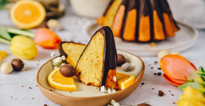 Jaffa kuglof - praznična sladica, ki za seboj ne pušča niti ene drobtinice!