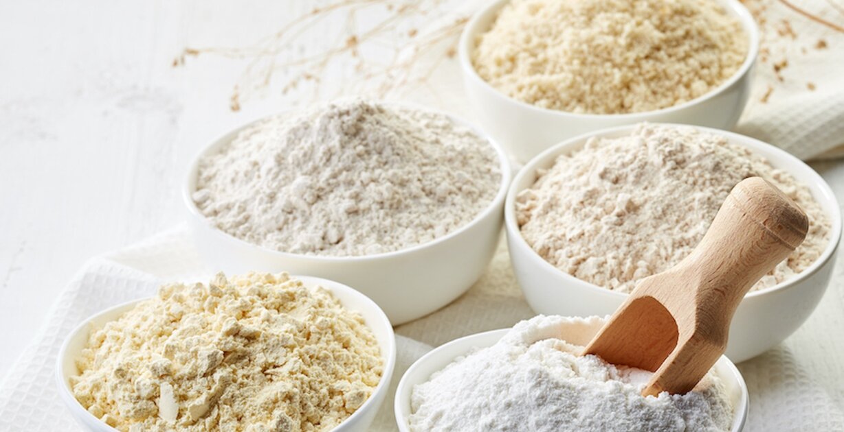 prikazanih več mok brez glutena