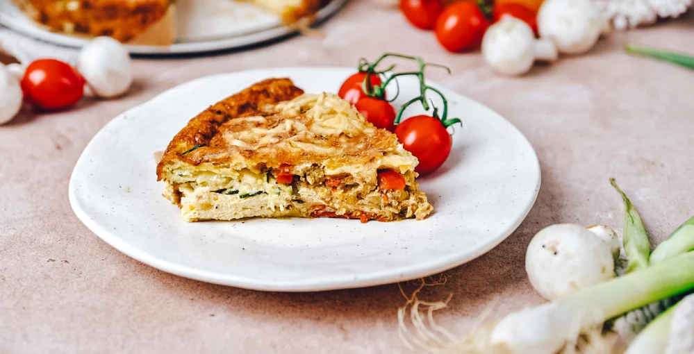 Slana zelenjavna pita - barve in okusi v vsakem grižljaju!