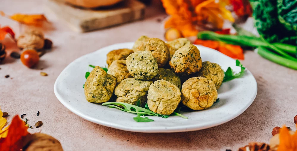 Falafel kroglice iz čičerike in ohrovta