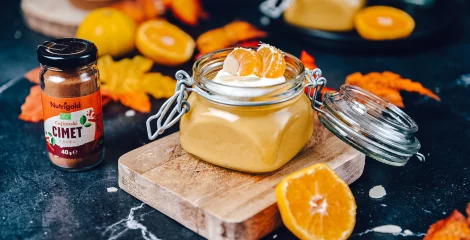 Puding iz mandarin in buče