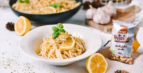 Testenine, tofu in limona so zdrava in okusna kombinacija
