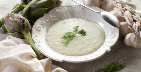 Prava detox bomba - juha iz artičoke in graha