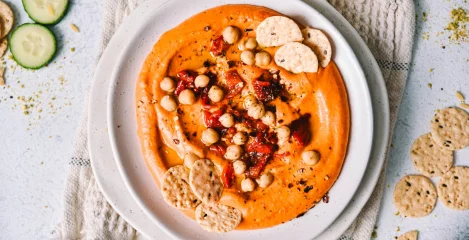 Humus iz pečenih paprik - instashop