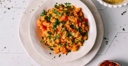 Bulgur s papriko je idealen hiter obrok poln zdravja