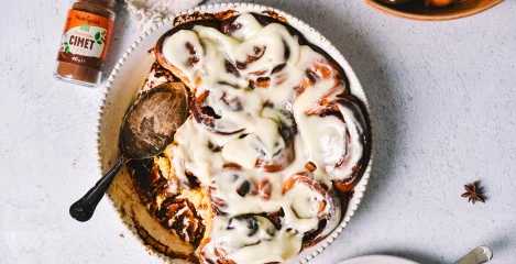 Cimetove rolice z bučo – instashop