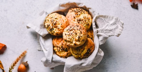 Mini kruhki z bučo – instashop