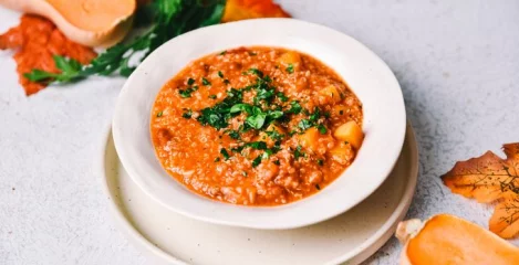 Enolončnica s čilijem in kvinojo