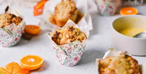 Sladki jesenski zalogaji: Muffini z mandarinami in cimetom