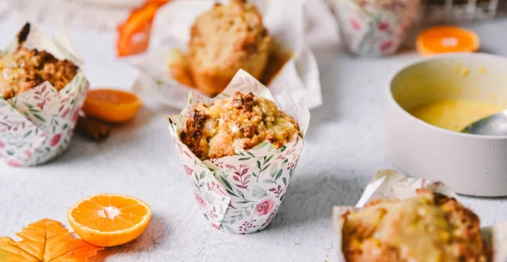Sladki jesenski zalogaji: Muffini z mandarinami in cimetom